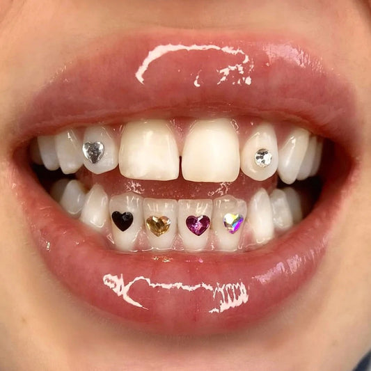 Gold Heart Gems - MoonRock Gems